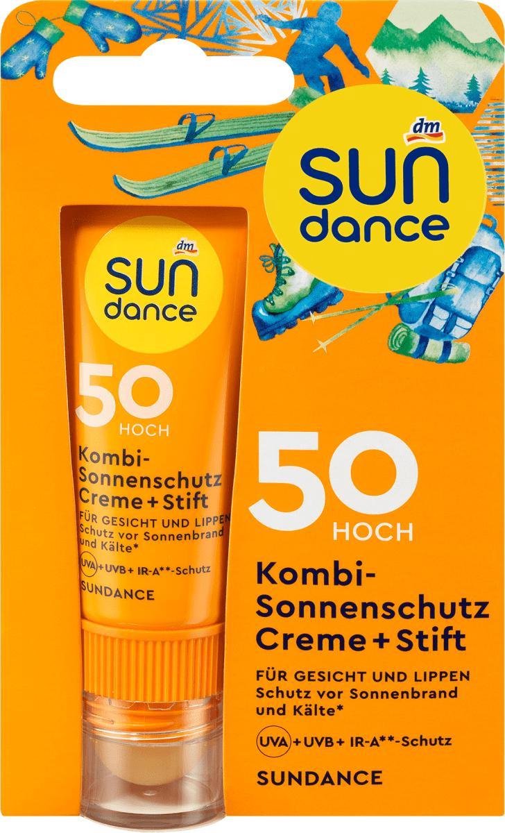 SUNDANCE Combinatie zonnebrandcrème + stick SPF 50, 20 ml