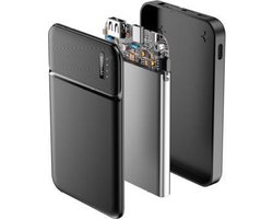 MaXlife, Powerbank 5000mAh USB Uitgang 2.4A, Zwart