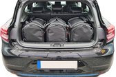 RENAULT CLIO HYBRID 2020+ 3-delig Bespoke Reistassen Auto Interieur Organizer Kofferbak Accessoires
