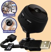 Techgenics Spy Camera - Verborgen Camera - WiFi Camera - Met App - 1080P HD - Incl. 32GB Micro SD