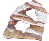 Aquarium decoratie Rainbow Rock - 14 x 6 x 12,5 cm - Bruin - 14 x 6 x 12.5 cm