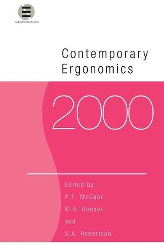 Contemporary Ergonomics- Contemporary Ergonomics 2000 - cover