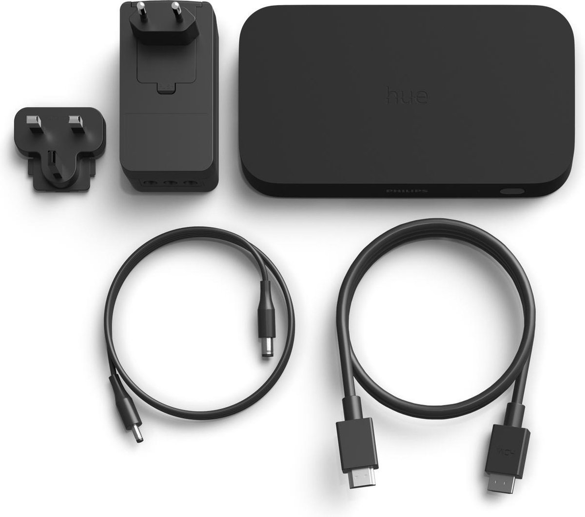 Philips Hue Entertainment Bundel voor 55 inch TV - 1 HDMI Sync Box (incl. HDMI kabel) - 1 Philips Hue Play Gradient Lightstrip 55 inch