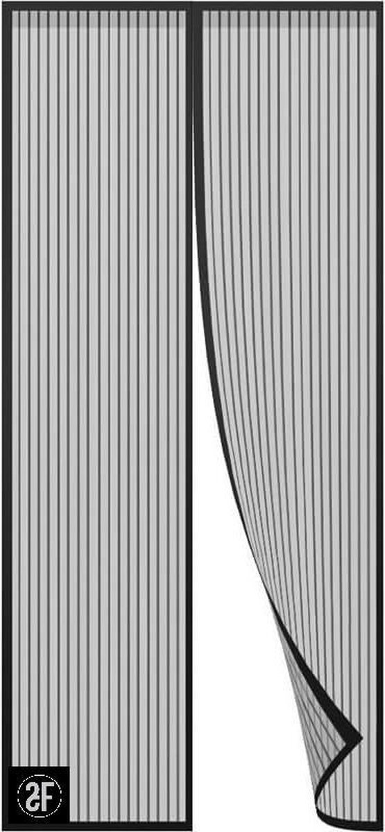 ºFROYS Zwart - Vliegengordijn - 100x210 cm - Magneet - Deurhor - Insectenhor - Klamboe - Anti insect