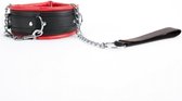 Argus - Rode Halsband En Riem - AF 001012 - Super Mooie Sterke Verpakking