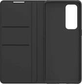 Oppo Find X3 Neo Flipcover Hoesje - Zwart