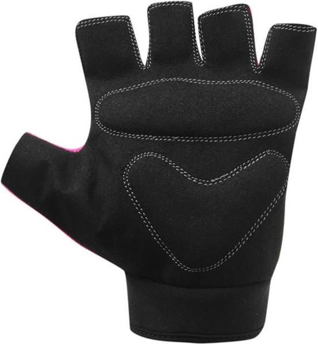 Muddyfox - padded fietshandschoenen - unisex - zwart/roze - maat S