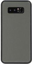 - ADEL Siliconen Back Cover Softcase Hoesje Geschikt voor Samsung Galaxy Note 8 - Spiegel