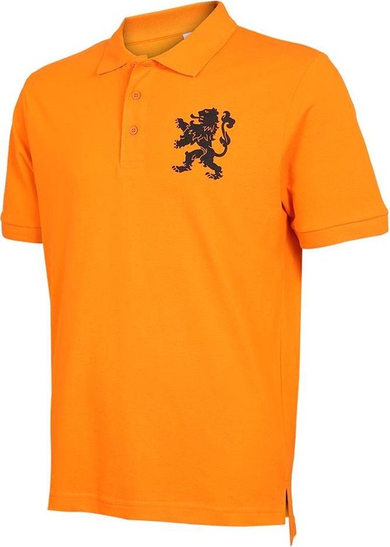 Oranje Polo Eigen Naam - Nederlands Elftal - Katoen