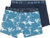 Name-it Jongens Boxershorts 2P Real teal Dino - 158/164