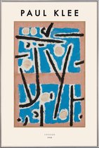 JUNIQE - Poster met kunststof lijst Klee - Untitled -30x45 /Blauw &