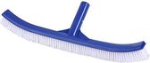 Gebogen borstel voor zwembad Juinsa Blauw Plastic (46 Cm)