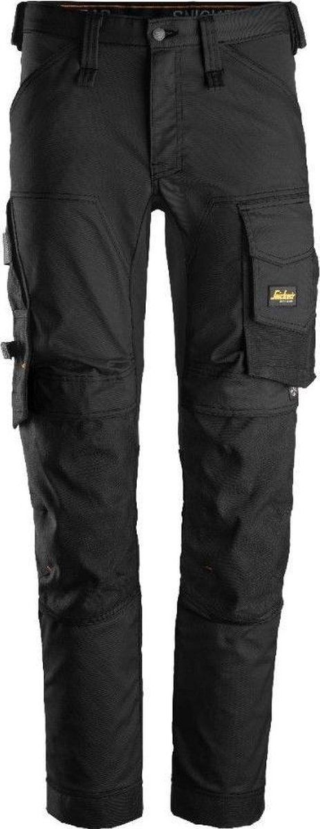 Snickers AllroundWork Stretch Werkbroek 6341 - Mannen - Zwart - 60