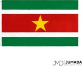 Jumada's Surinaamse  Vlag - Suriname Flag - Vlag Suriname - Vlaggen - Polyester - 150 x 90 cm