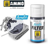 AMMO MIG 0801 Acrylic Filter Basalt - 15ml Effecten potje