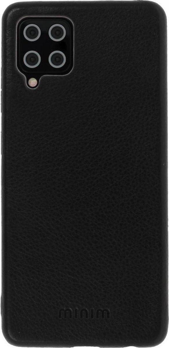 Minim Samsung Galaxy A42 Hoesje Back Cover Hoesje Zwart
