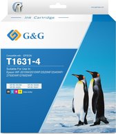 G&G Epson 16 XL - Huismerk Inktcartridge - Multipack