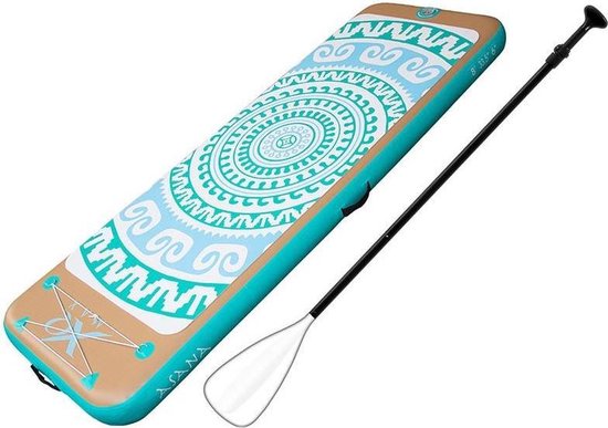 XQ Max Yoga Supboard - opblaasbaar - 245x85x15 cm