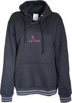 La Pèra Zwarte Hoodie Mannen en Dames Hooded sweater Unisex zwart - Maat XL