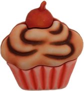 Sweet delight knoop cupcake kers, 2.2 cm x 0.7 cm, 2 stuks