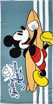 Arditex Handdoek Mickey Jongens 140 X 70 Cm Polyester Blauw