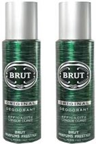 BRUT Original Deodorant Spray - DUOPAK - 2 x 200 ml