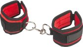 Lux Fetish Boeien Love Cuffs red Rood