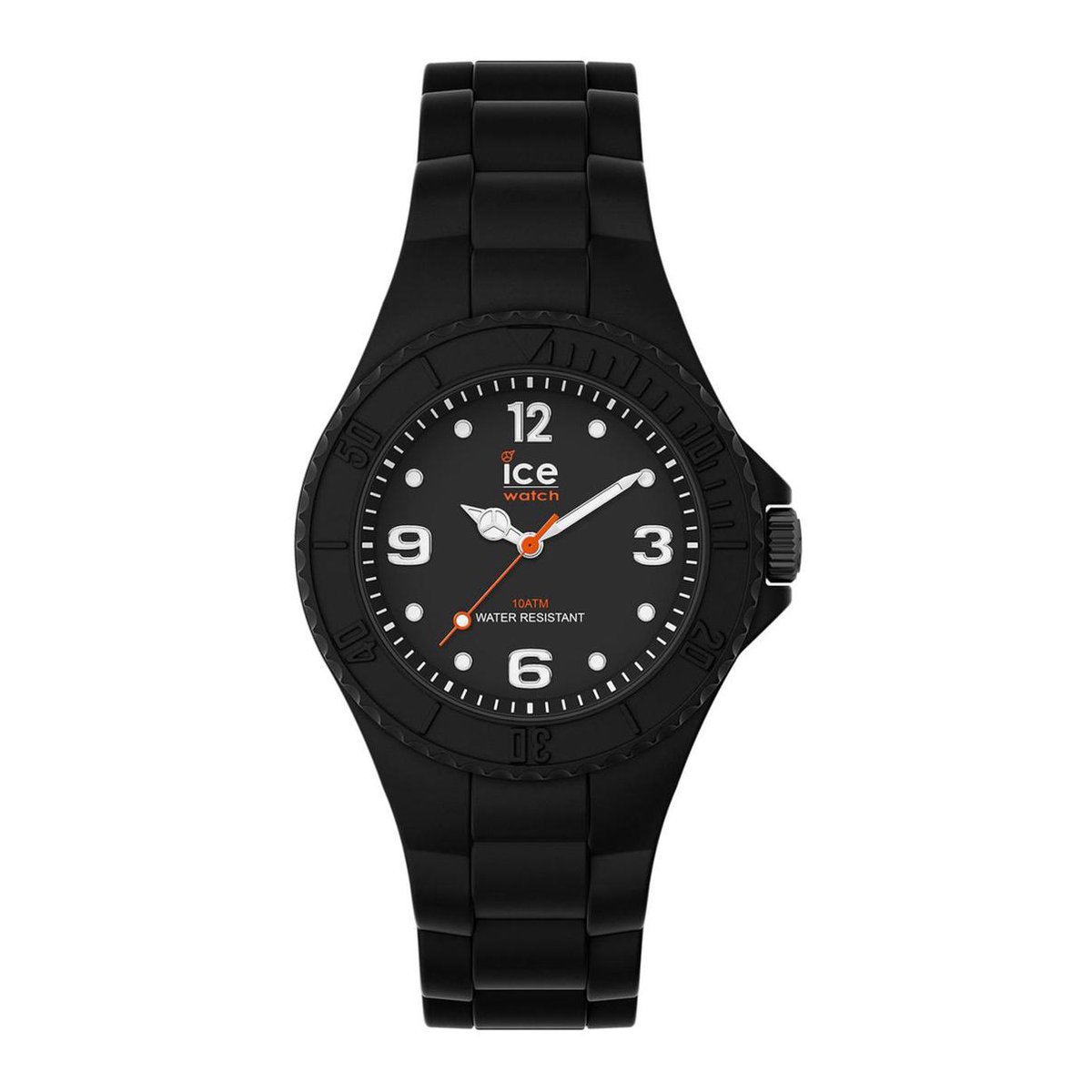 Ice Watch ICE generation - Black forever 019142 Horloge - Siliconen - Zwart - Ã˜ 34 mm