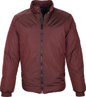 Vanguard - Heren Jas winter Custom Racer Jack Bordeaux - Rood - Maat XXL