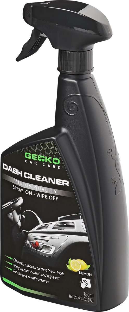 Gecko Dashboard Reiniger 750 ml - Autoreiniger - Auto reiniger - Dashboard reinigen - Dashboard cleaner - Auto schoonmaken - Schoonmaakmiddel - Auto - Autoschoonmaakmiddel – foto 2