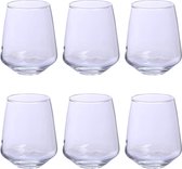 UNIGLASS – King Stemless – Drinkglas / Waterglazen / Drinkglazen Set 6 – 350ml – 6st