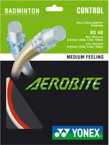 Yonex badmintonsnaren - Aerobite wit/rood - Set 10 Meter