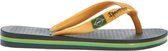 Ipanema Classic Brasil Kids Slippers Heren Junior - Green/Yellow - Maat 37