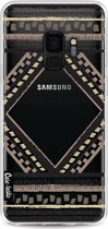 Casetastic Samsung Galaxy S9 Hoesje - Softcover Hoesje met Design - Oriental Stripes Print