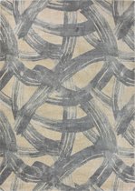Harlequin - Typhonic Graphite 140504 Vloerkleed - 250x350  - Rechthoek - Laagpolig Tapijt - Landelijk - Beige, Grijs