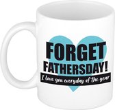 Forget Fathers day kado mok / beker voor Vaderdag / verjaardag