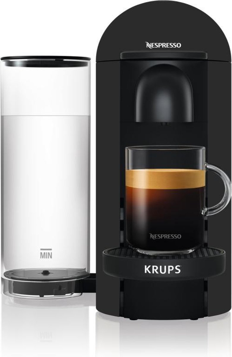 KRUPS Nespresso Vertuo Plus XN903N Mat Zwart