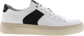 Blackstone VL57 WHITE BLACK - LOW SNEAKER - Vrouw - White - Maat: 38