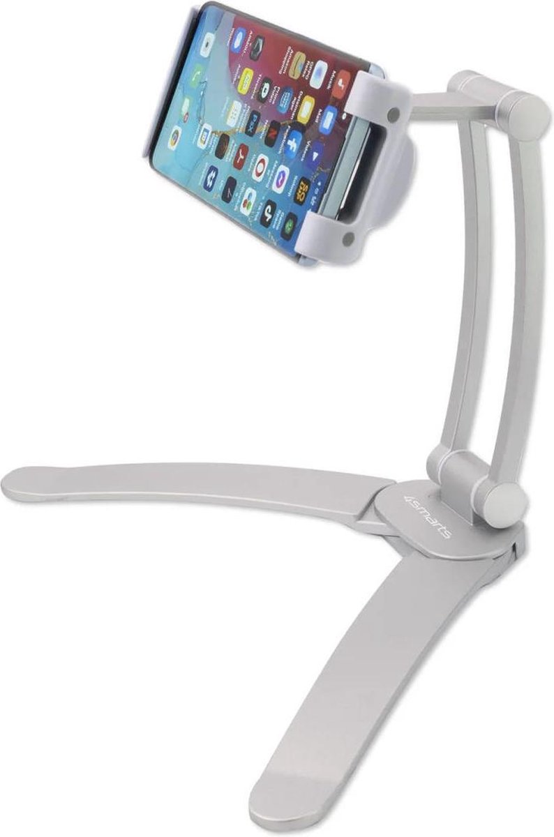 4smarts ErgoFix Universele Bureau / Muur Houder Smartphone - GSM - Mobiel - Tablet - iPad