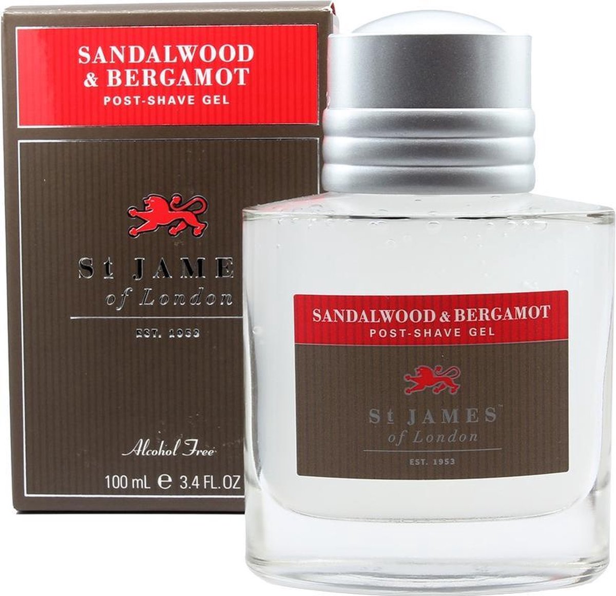 Aftershave Gel Sandalwood & Bergamot