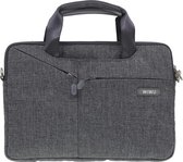 Laptoptas geschikt voor Lenovo Yoga - 11.6 inch Laptoptas City Commuter Bag - Grijs