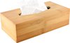 Tissuehouder Bamboe - Zakdoekjeshouder - Tissue box - 25 x 13 cm - Hout