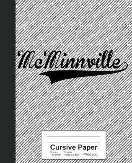 Weezag Cursive Paper Notebook Cursive Paper, Weezag 9781695225916