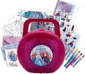 Frozen knutselset Surprise meisjes 30 cm roze 100-delig -Frozen Knutselpakket Meisjes/Kinderen - Volledig Hobby Pakket - Knutselset - Knutselen - Knutselkoffer - 30 cm roze 100-delig