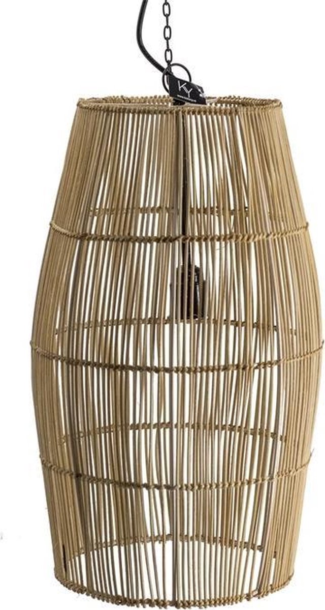 Hanglamp - Rotan - Lamp - 52 cm hoog