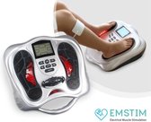 Emstim - Bloedcirculatieapparaat - Spierstimulatie - Pijnverlichting - Verbetert De Bloedcirculatie - Voetmassage Apparaat - Snel Herstel - Voor Benen En Voeten - Inclusief 4 Electropads