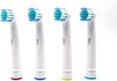 Oral B Opzetborstels Elektrische Tandenborstel - Huismerk geschikt voor Oral-B - 4 stuks - Jaarvoorraad