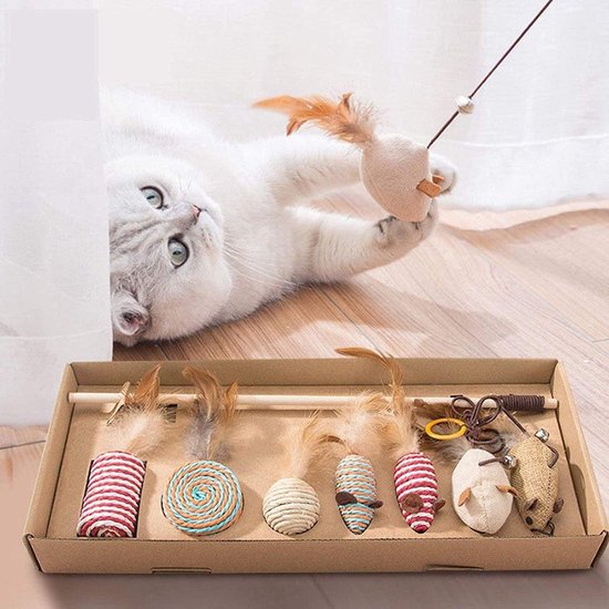Speelgoed Hengel voor Katten - Kattenspeelgoed, Premium Interactief... |  bol.com