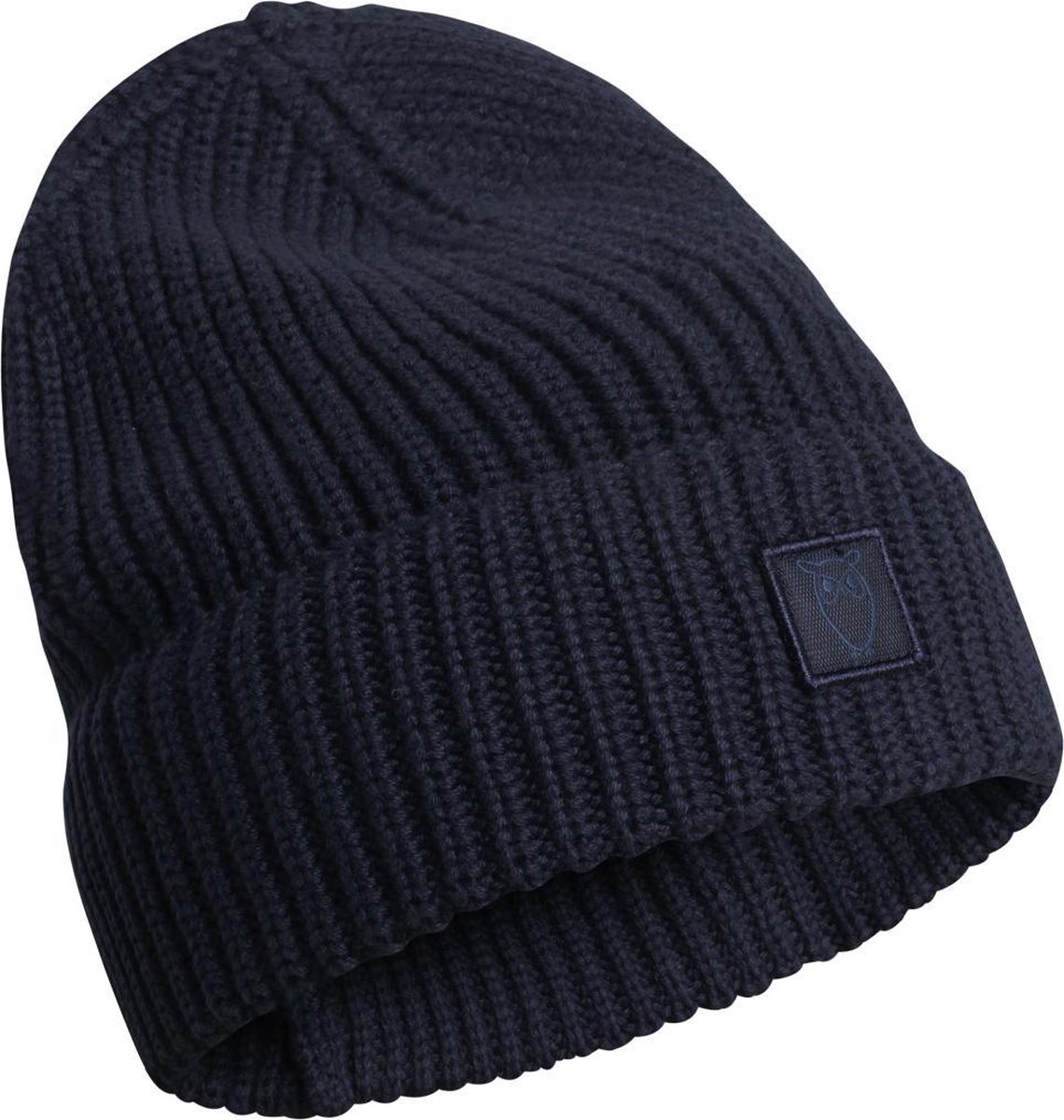 LEAF ribbing hat - GOTS/Vegan Total Eclipse 1001