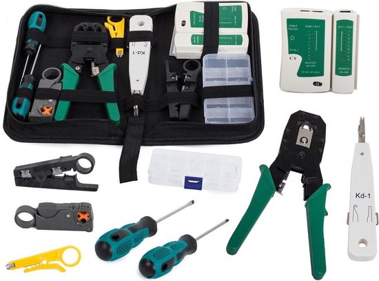 Netwerktester LAN tester met optische vermogensmeter CAT5 CAT6